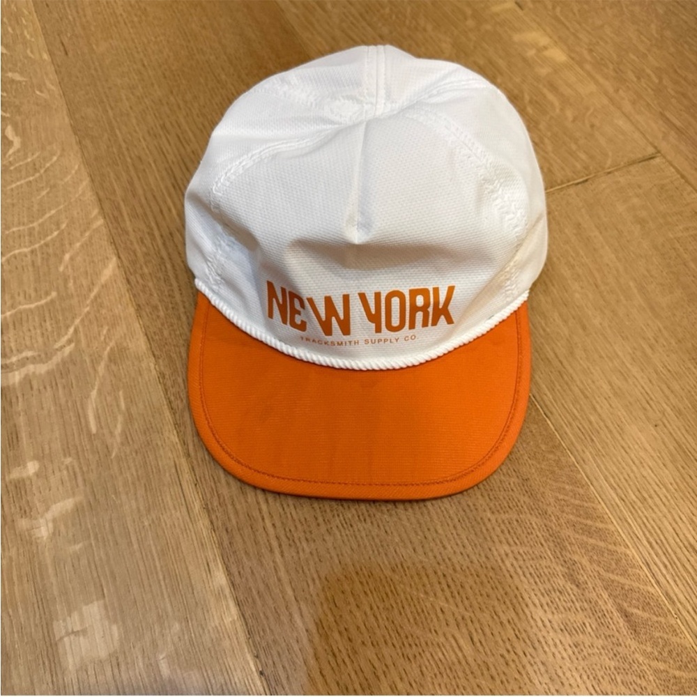 Tracksmith New York running marathon hat cap 2025
